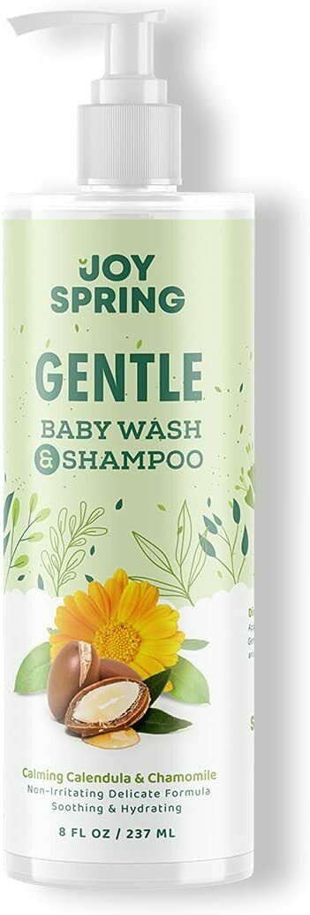 Natural Baby Wash And Shampoo - Baby Shampoo And Body Wash - Calm Baby Bath Soap