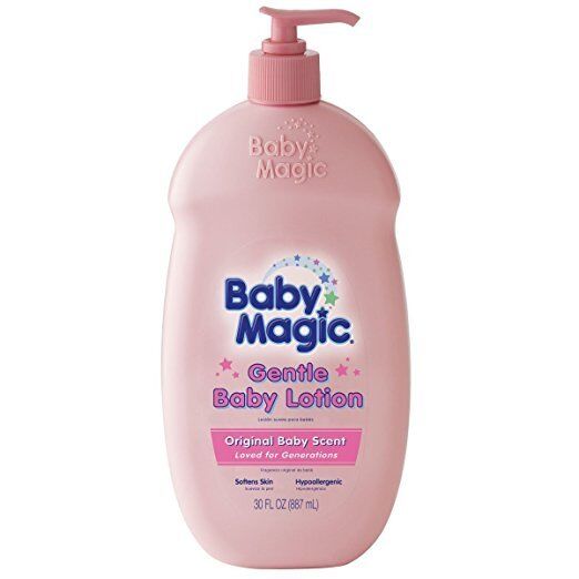 Baby Magic Gentle Baby Lotion, Original Baby Scent - 30 Oz (6 Pack)